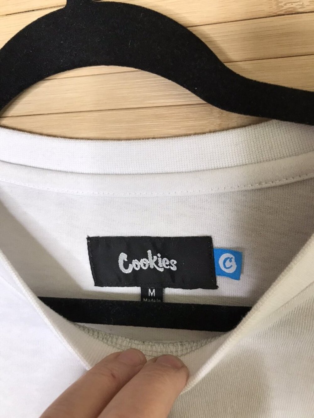 Cookies Front Runner L/S Jersey Knit COOKIES CLOTHING shirt sz M - Picture 5 of 5